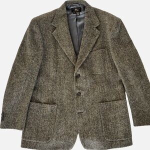 RRL Ralph Lauren Triple-Star Wool Herringbone Sport Coat (1993–1998) – Men’s 44R
